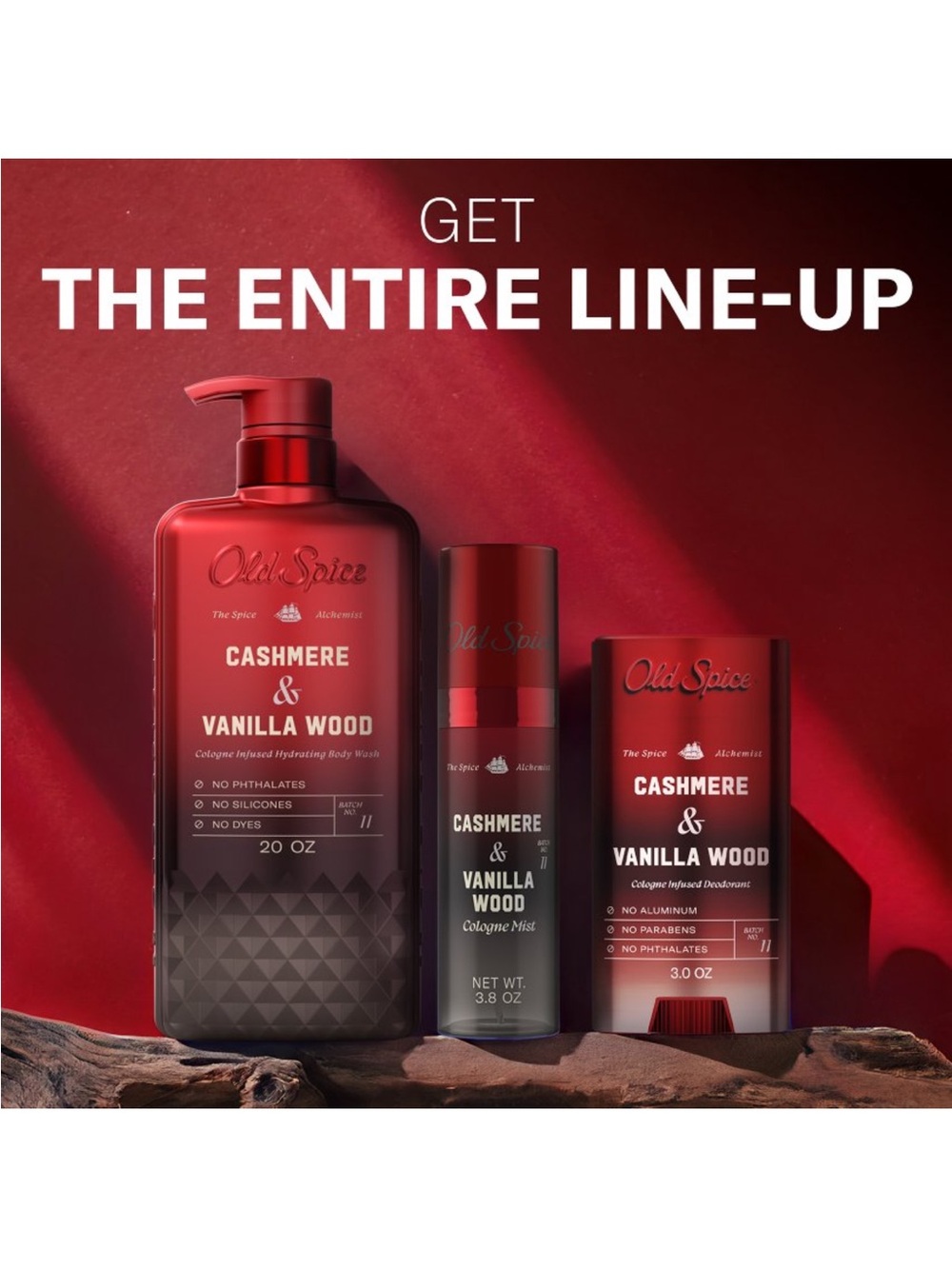 OLD SPICE | The Spice Alchemist Collection Cologne Mist Cashmere & Vanilla Wood - Picture 13 of 16